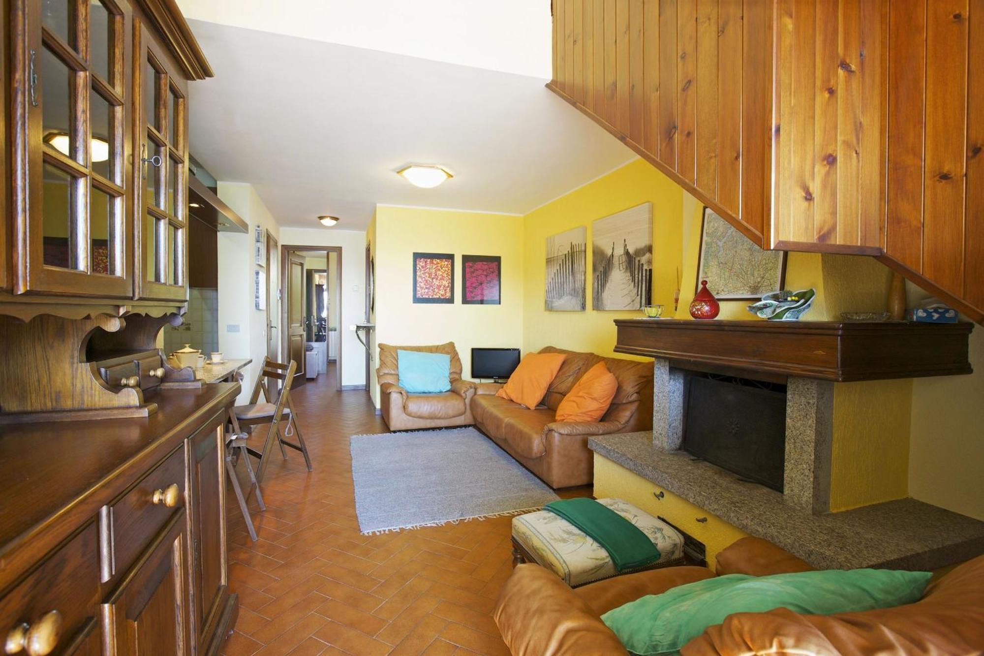 Residenz La Vela Apartment Бавено Стая снимка